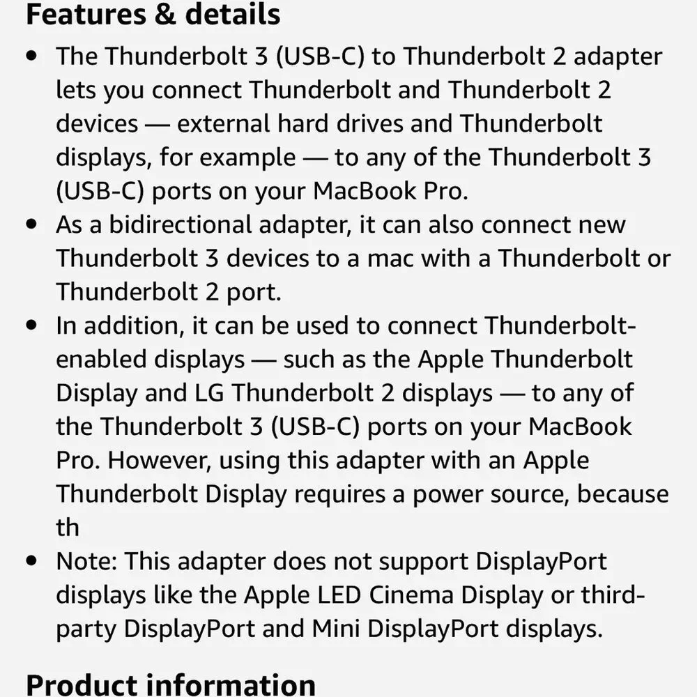 Usb -c to hdmi adapter